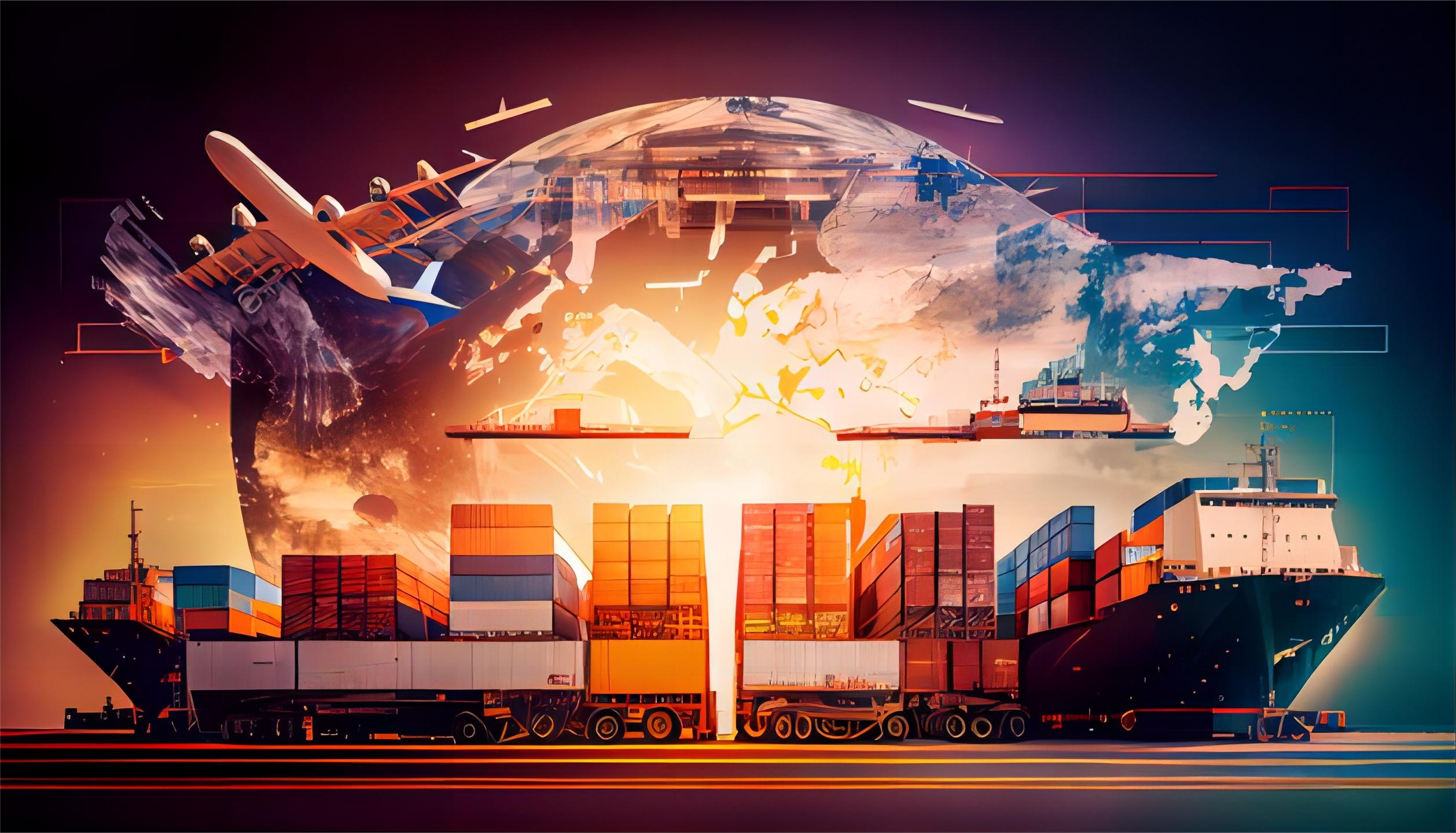 Comparison of sea freight and air freight containers