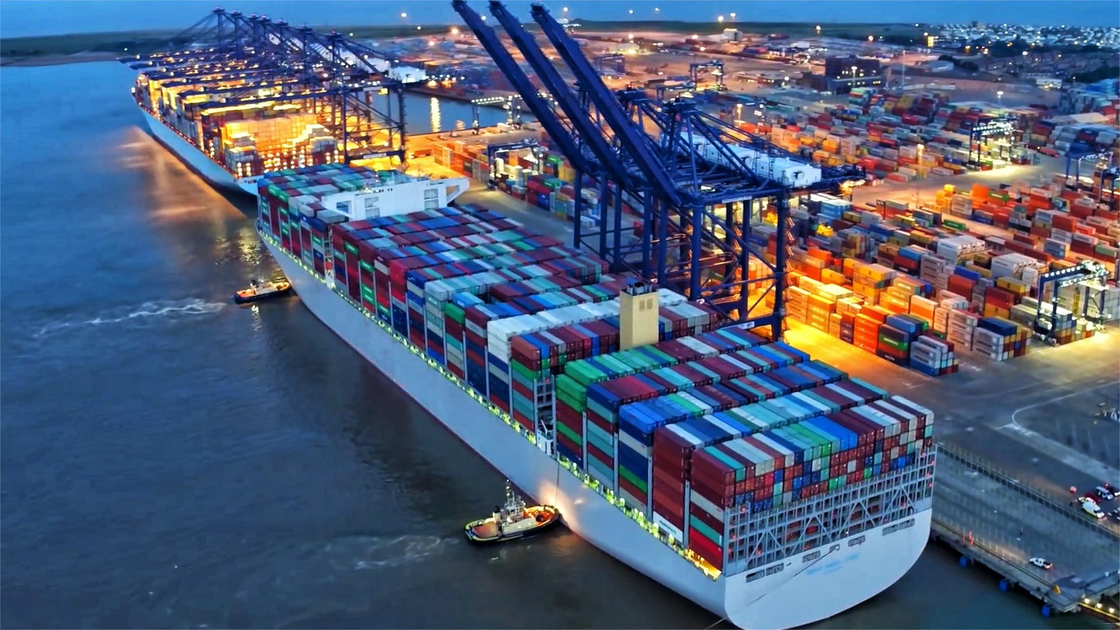 Global logistics map showing routes for dropshipping logistics China France