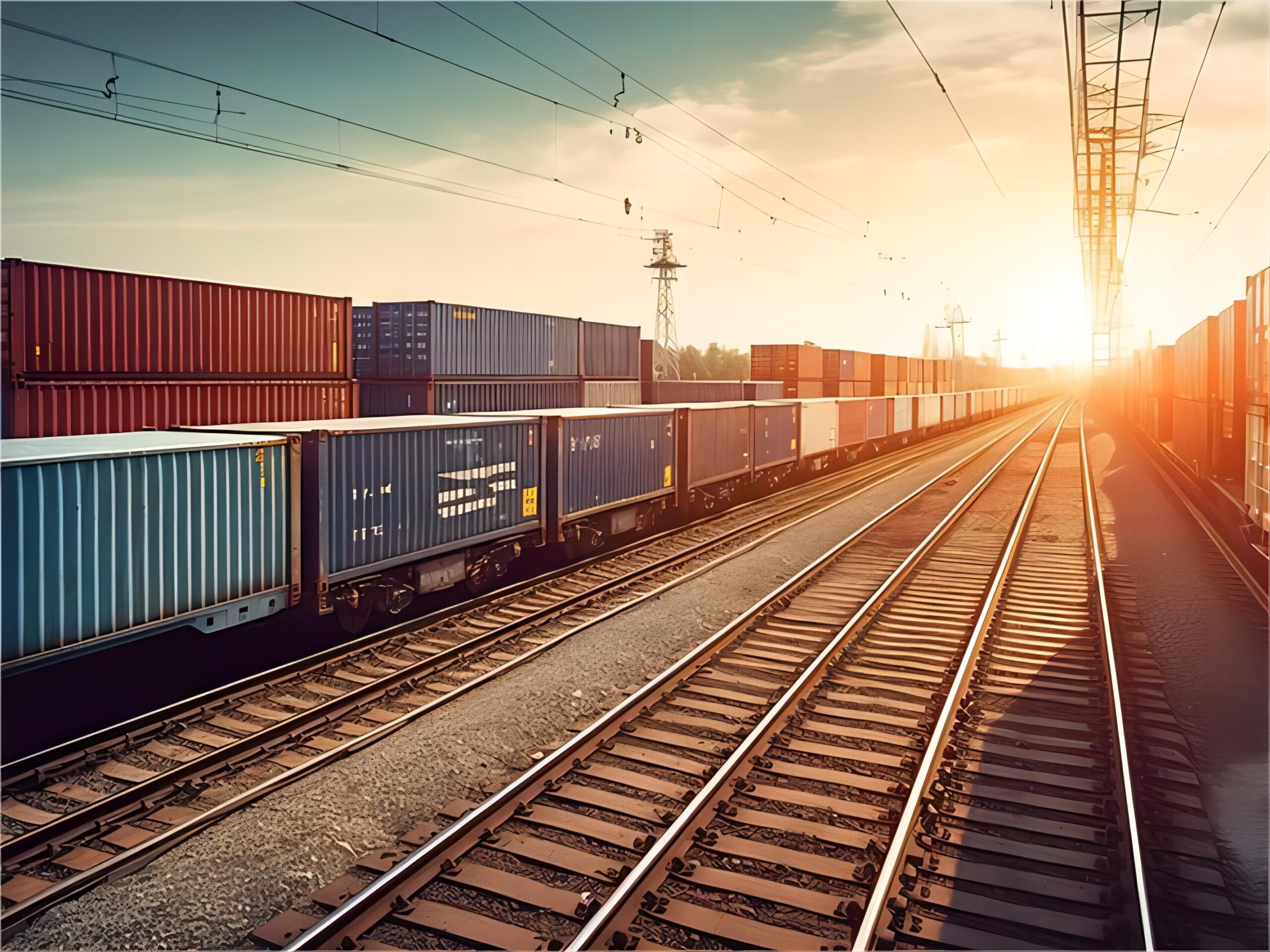 A china freight solution provider quotation document on a digital tablet with shipping containers in the background