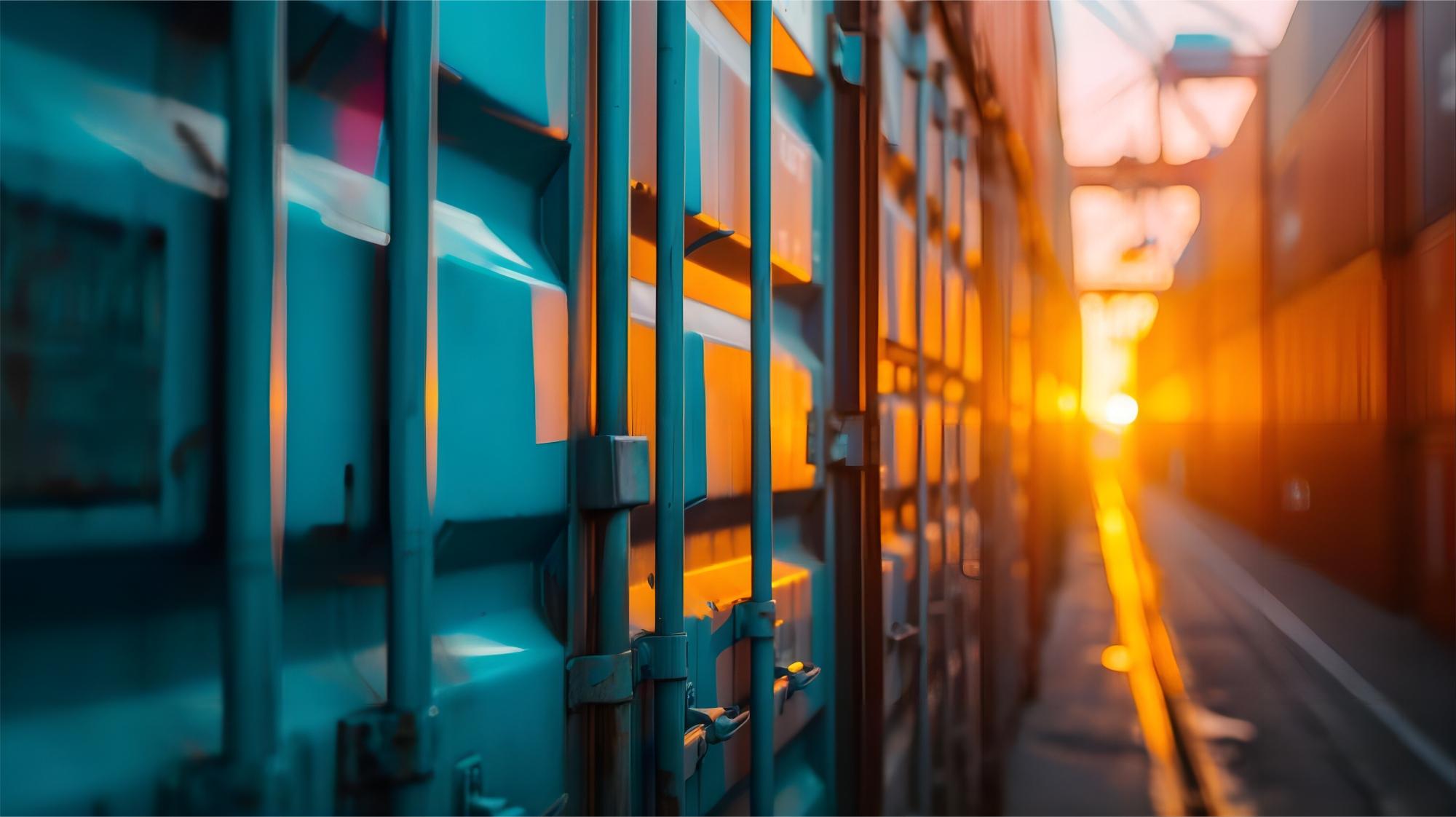 Customs documentation and logistics paperwork for international trade