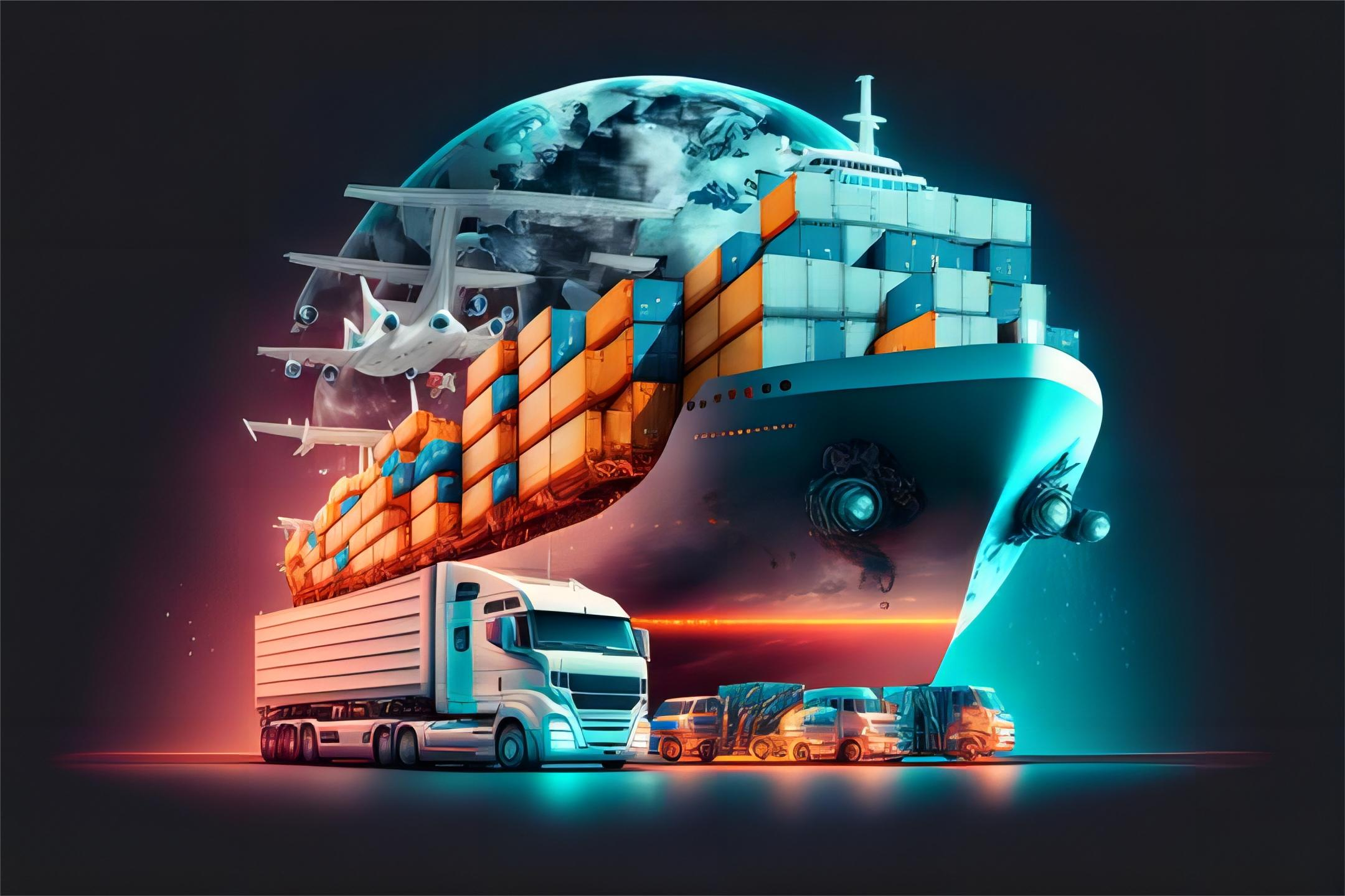 Logistics flow chart for DDP shipping